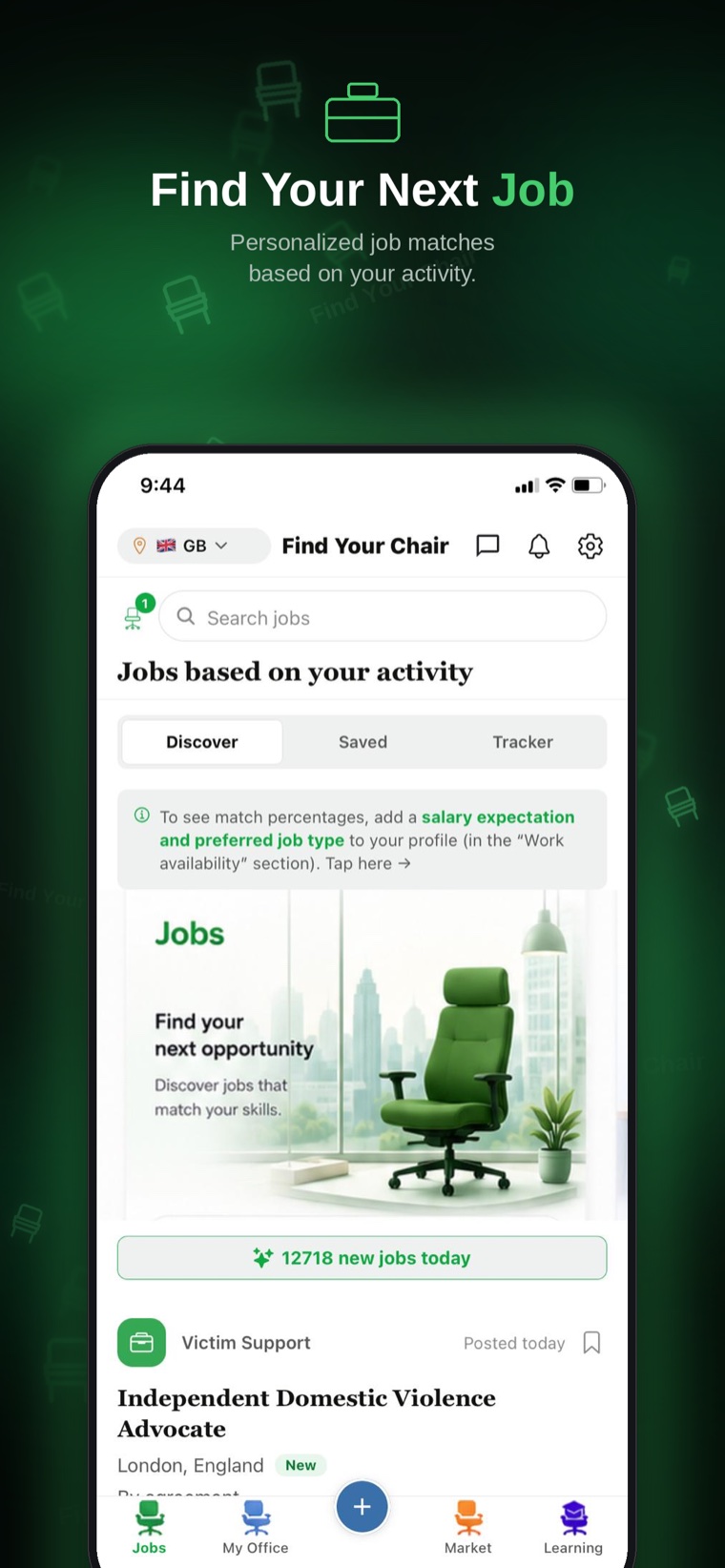 Find Your Chair — Jobs
