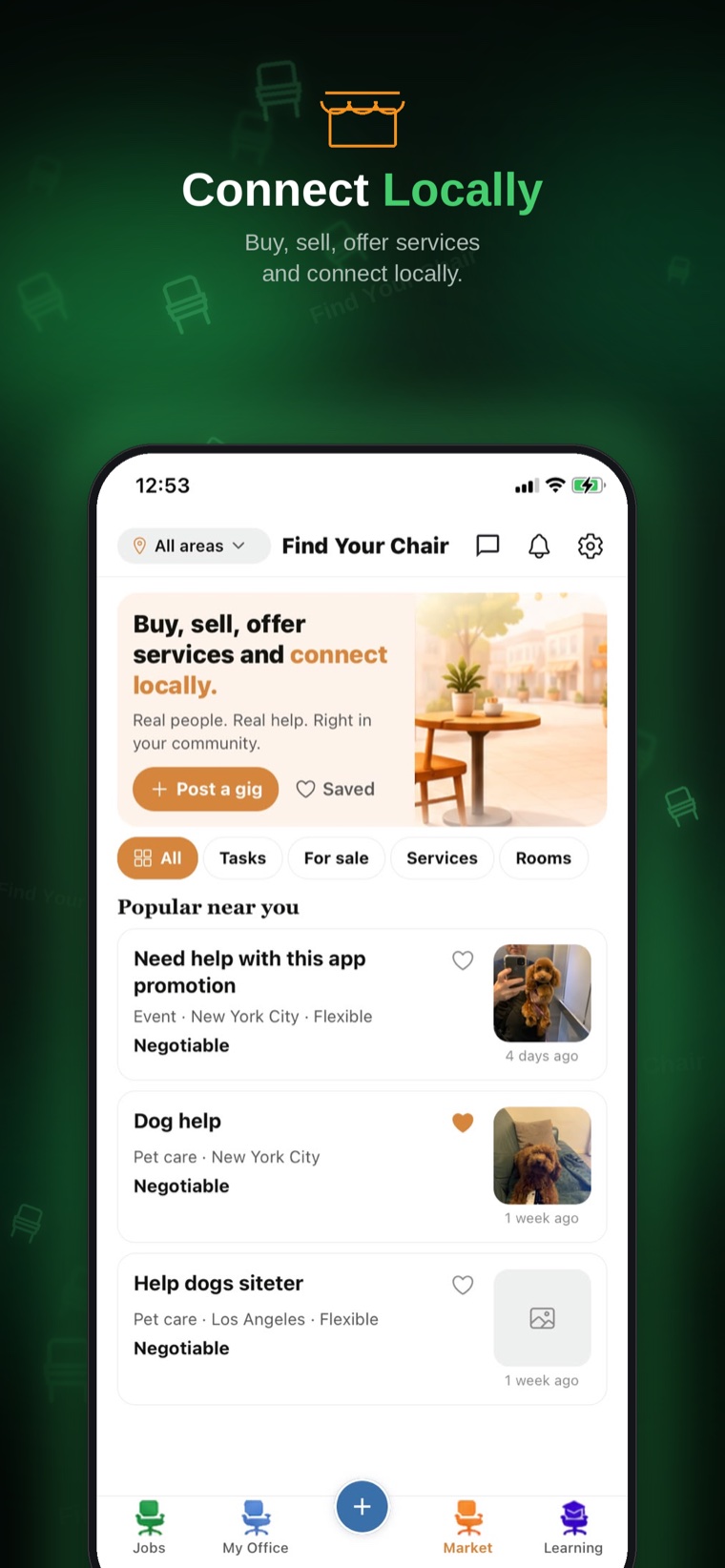 Find Your Chair — Market