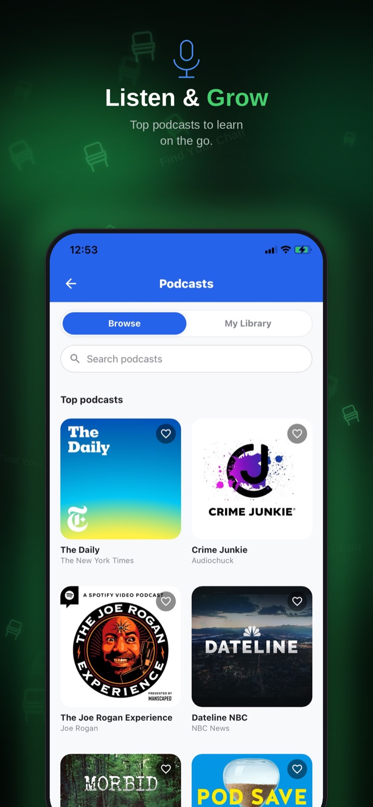 Find Your Chair — Podcasts